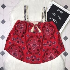 NWT Wallflower tank top blouse size M